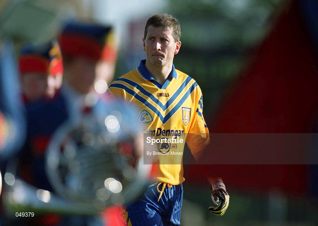 14 October 2000; Mick Galvin of Na Fianna during the Evening Herald Dublin Senior Football Championship Final match between Na Fianna and Kilmacud Crokes at Parnell Park in Dublin. Photo by Brendan Moran/Sportsfile