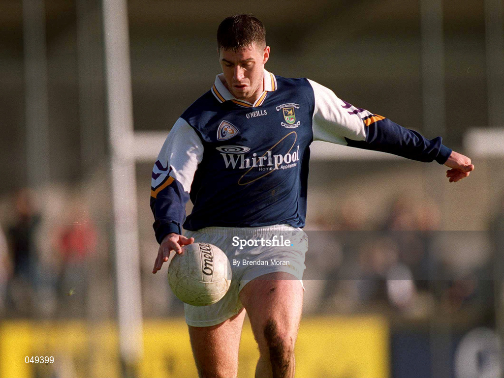 14 October 2000; Jonathan Magee of Kilmacud Crokes during the Evening Herald Dublin Senior Football Championship Final match between Na Fianna and Kilmacud Crokes at Parnell Park in Dublin. Photo by Brendan Moran/Sportsfile