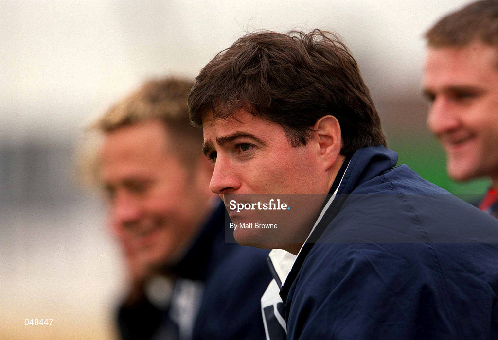 30 September 2000; Leinster U21 assistant coach Vinny Cunningham during the Guinness Interprovincial Rugby Championship match between Connacht and Leinster at the Sportsground in Galway. Photo by Matt Browne/Sportsfile