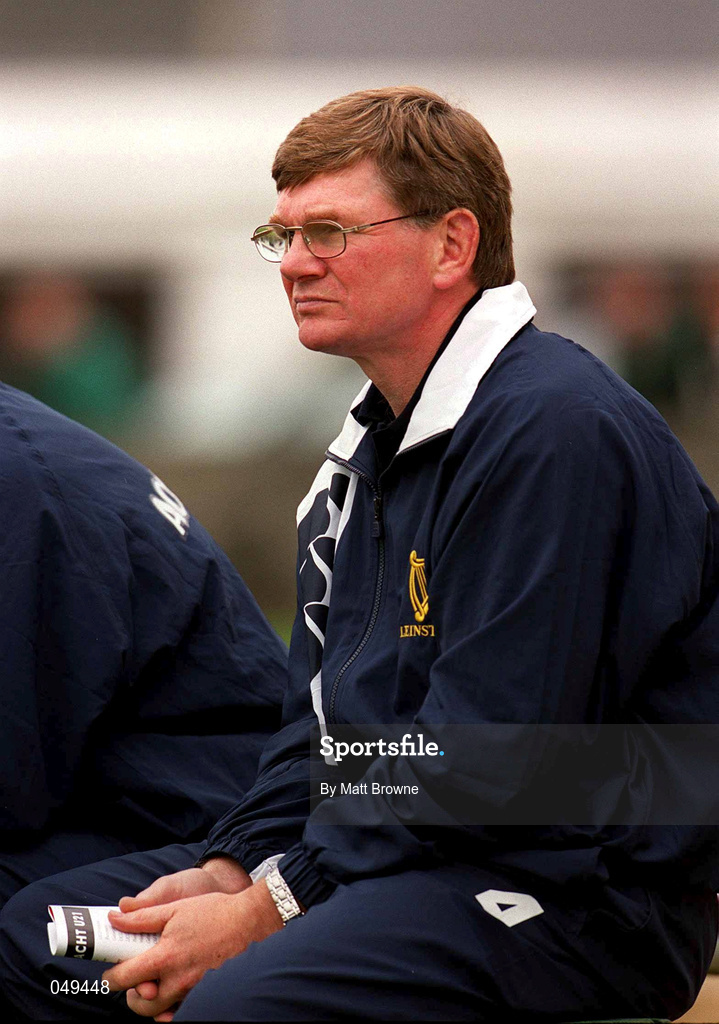 30 September 2000; Leinster U21 coach Ciaran Fitzgerald during the Guinness Interprovincial Rugby Championship match between Connacht and Leinster at the Sportsground in Galway. Photo by Matt Browne/Sportsfile