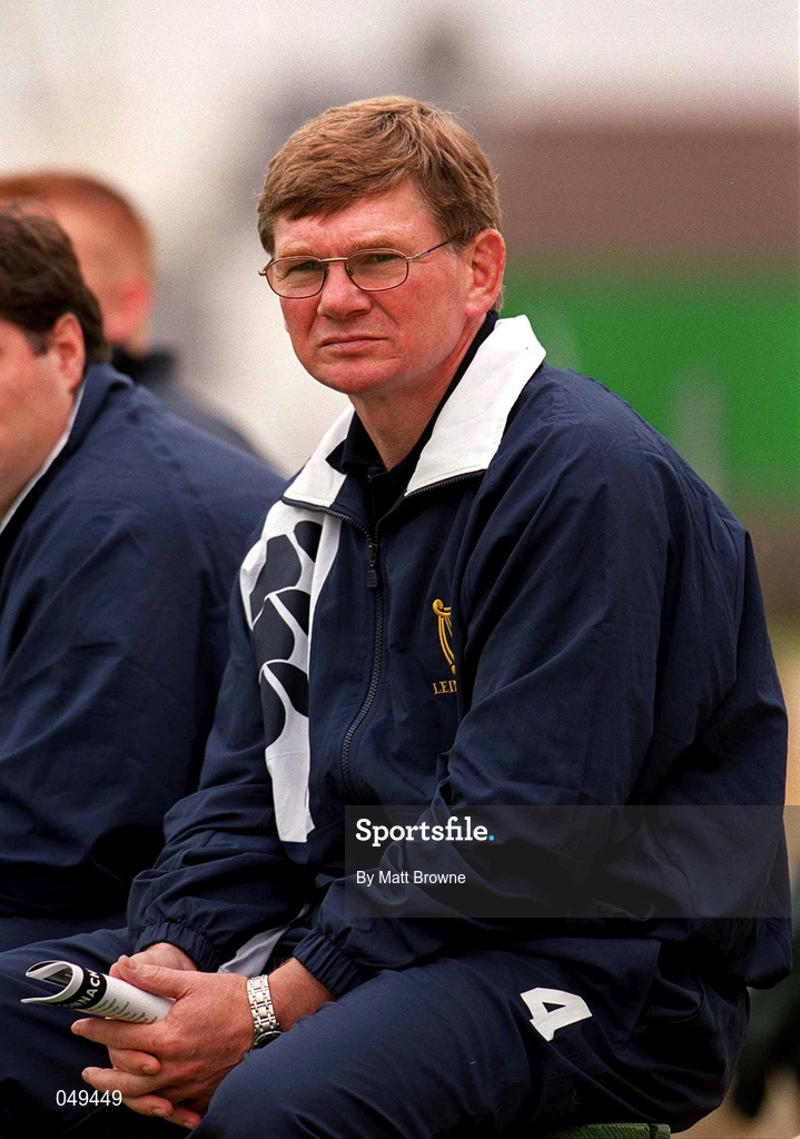 30 September 2000; Leinster U21 coach Ciaran Fitzgerald during the Guinness Interprovincial Rugby Championship match between Connacht and Leinster at the Sportsground in Galway. Photo by Matt Browne/Sportsfile