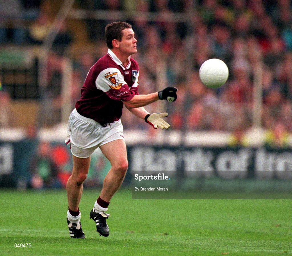 7 October 2000; Declan Meehan of Galway during the Bank of Ireland All-Ireland Senior Football Championship Final Replay match between Kerry and Galway at Croke Park in Dublin. Photo by Brendan Moran/Sportsfile