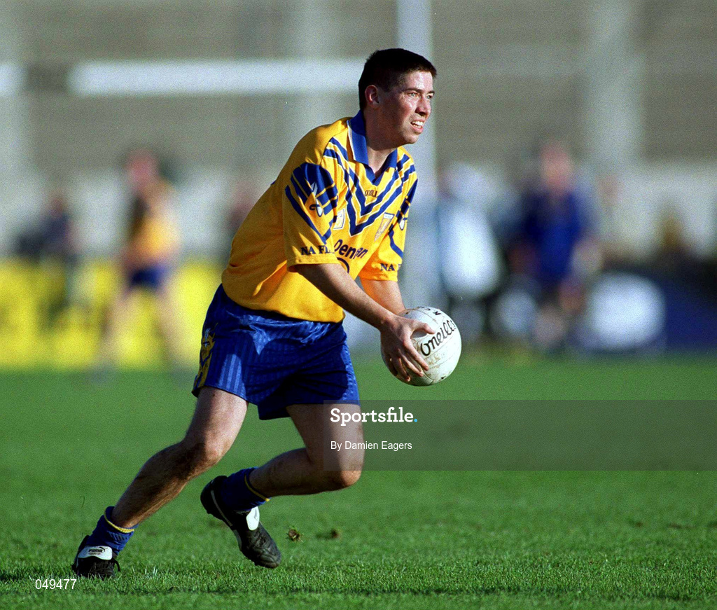 14 October 2000; Ian Foley of Na Fianna during the Evening Herald Dublin Senior Football Championship Final match between Na Fianna and Kilmacud Crokes at Parnell Park in Dublin. Photo by Damien Eagers/Sportsfile