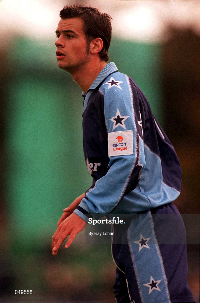 22 October 2000; John Martin of UCD during the Eircom League Premier Division match between UCD and Shamrock Rovers at Belfield Park in Dublin. Photo by Ray Lohan/Sportsfile