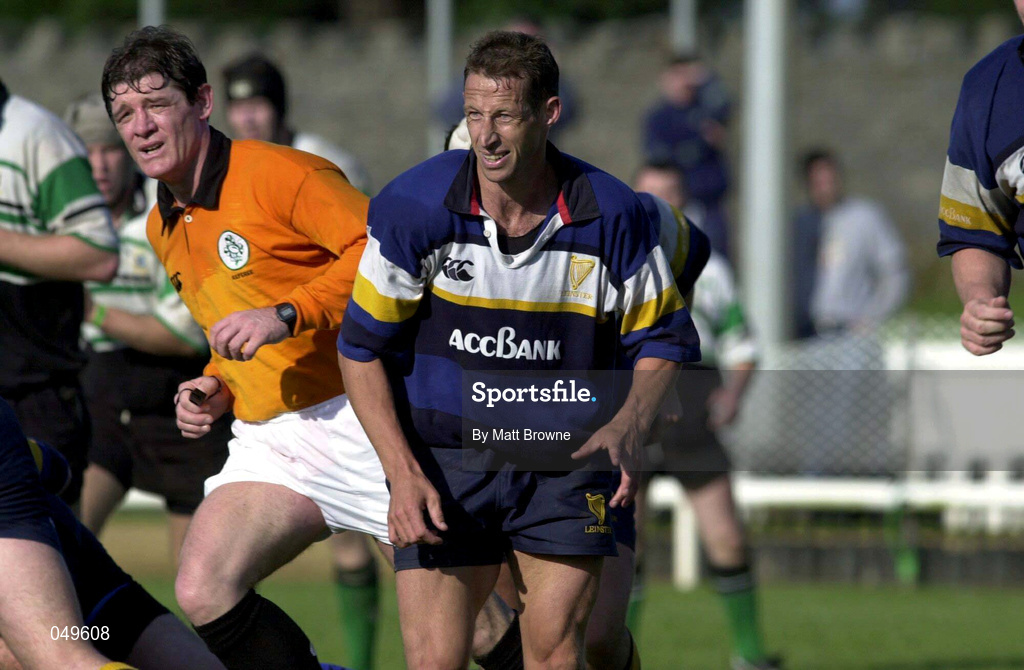 30 September 2000; Kevin Putt of Leinster during the Guinness Interprovincial Rugby Championship match between Connacht and Leinster at the Sportsground in Galway. Photo by Matt Browne/Sportsfile