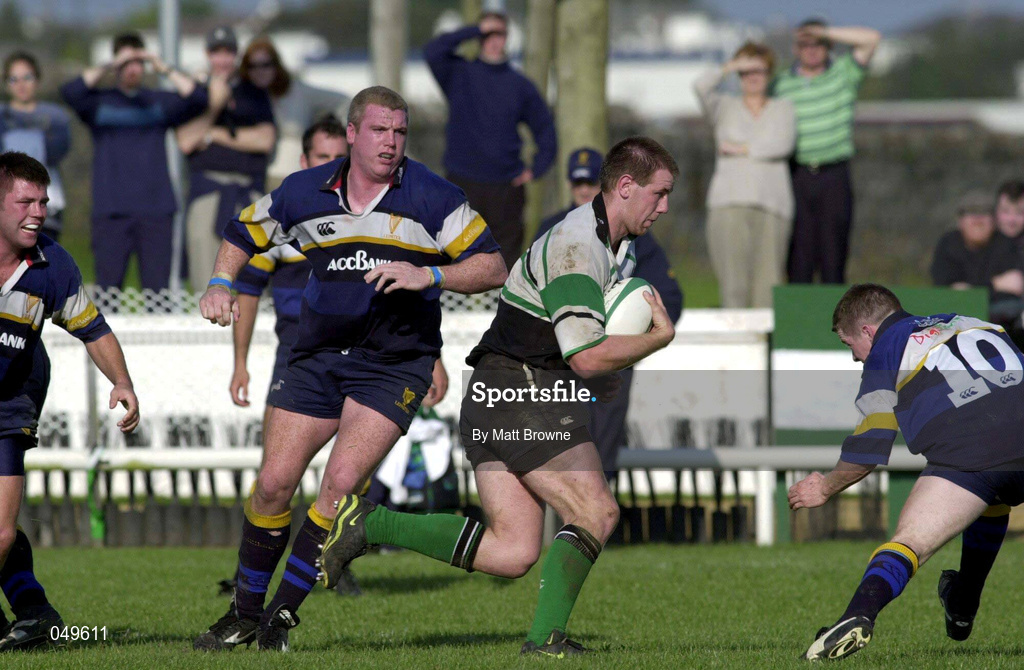 30 September 2000; Colm Rigney of Connacht during the Guinness Interprovincial Rugby Championship match between Connacht and Leinster at the Sportsground in Galway. Photo by Matt Browne/Sportsfile