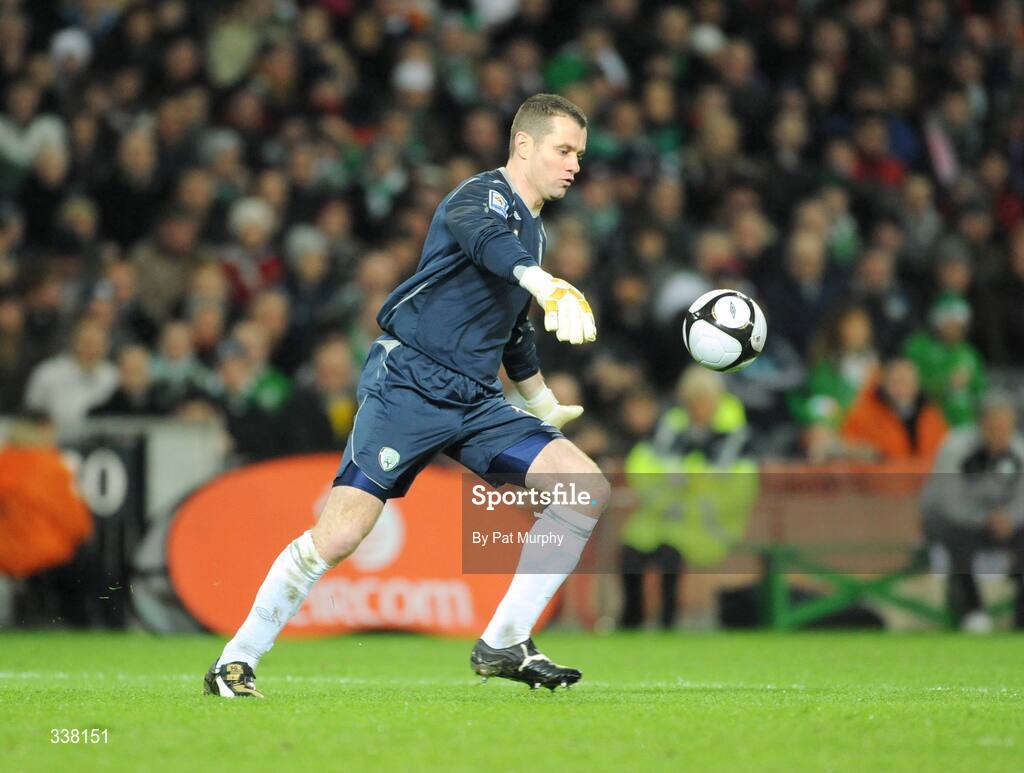 11 February 2009; Shay Given, Republic of Ireland. 2010 FIFA World Cup Qualifier, Republic of Ireland v Georgia. Croke Park, Dublin. Picture credit: Pat Murphy / SPORTSFILE