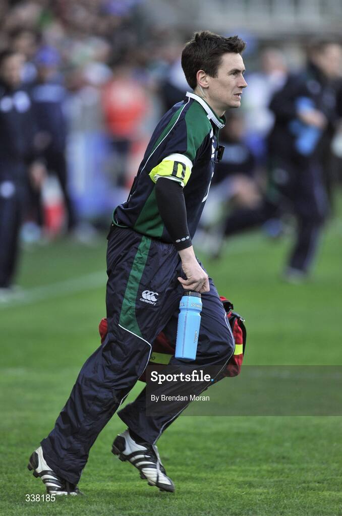 15 February 2009; Dr. Gary O'Driscoll, Ireland team doctor. RBS Six Nations Championship, Italy v Ireland, Stadio Flaminio, Rome, Italy. Picture credit: Brendan Moran / SPORTSFILE