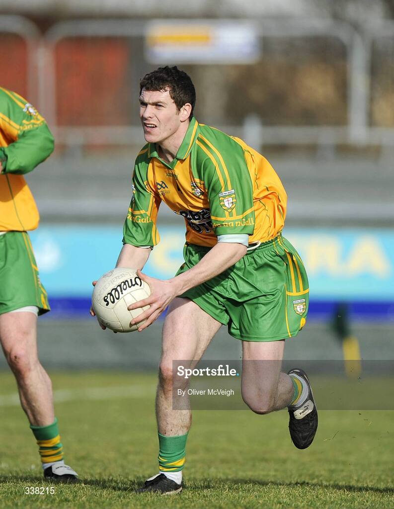 14 February 2009; Paddy McDaid, Donegal. Allianz GAA NFL Division 1 Round 2, Donegal v Mayo. Letterkenny, Co. Donegal. Picture credit: Oliver McVeigh / SPORTSFILE