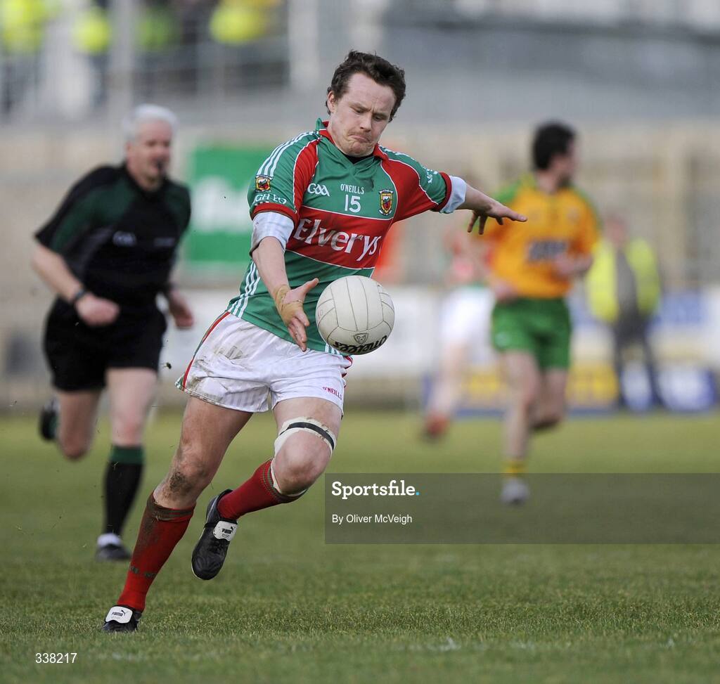 14 February 2009; Andy Moran, Mayo. Allianz GAA NFL Division 1 Round 2, Donegal v Mayo. Letterkenny, Co. Donegal. Picture credit: Oliver McVeigh / SPORTSFILE