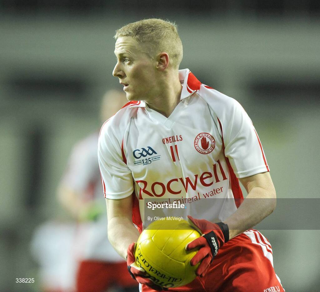 31 January 2009; Colm McCullagh, Tyrone. Allianz National Football League, Division 1, Round 1, Dublin v Tyrone, Croke Park, Dublin. Picture credit: Oliver McVeigh / SPORTSFILE