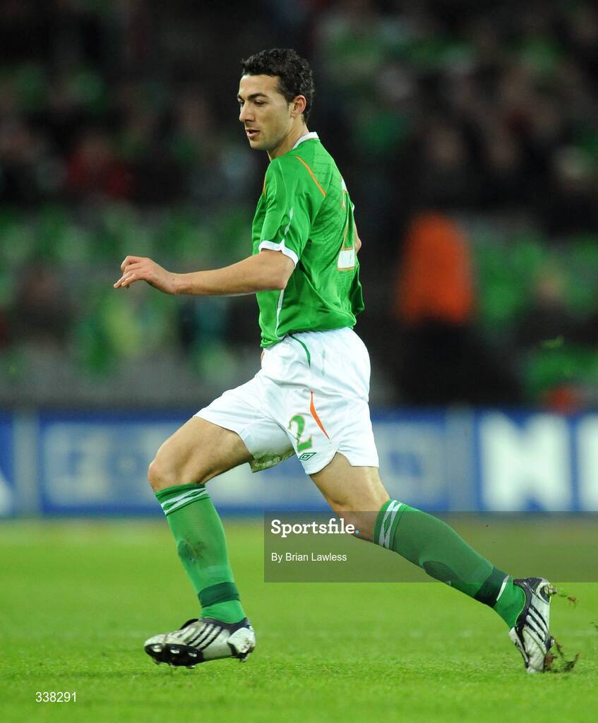 11 February 2009; Republic of Ireland's Stephen Kelly. 2010 FIFA World Cup Qualifier, Republic of Ireland v Georgia, Croke Park, Dublin. Picture credit: Brian Lawless / SPORTSFILE