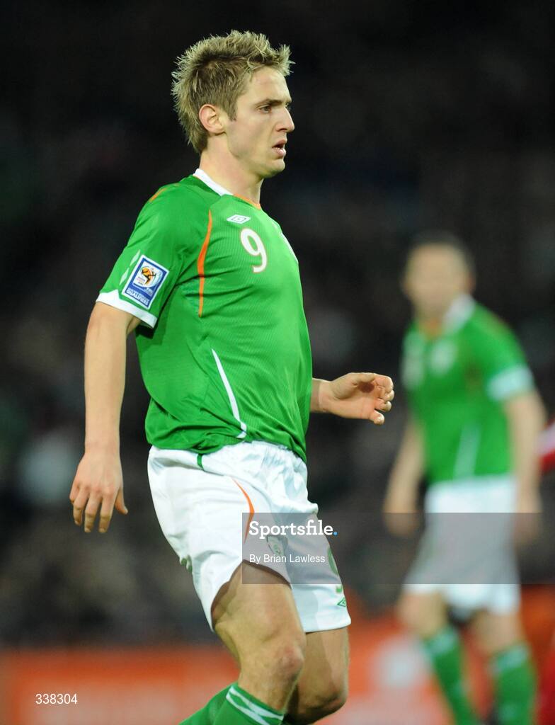 11 February 2009; Republic of Ireland's Kevin Doyle. 2010 FIFA World Cup Qualifier, Republic of Ireland v Georgia, Croke Park, Dublin. Picture credit: Brian Lawless / SPORTSFILE