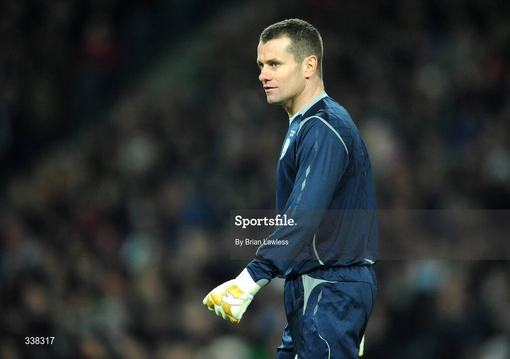 11 February 2009; Republic of Ireland's Shay Given. 2010 FIFA World Cup Qualifier, Republic of Ireland v Georgia, Croke Park, Dublin. Picture credit: Brian Lawless / SPORTSFILE