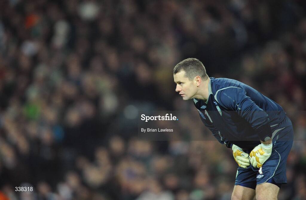 11 February 2009; Republic of Ireland's Shay Given. 2010 FIFA World Cup Qualifier, Republic of Ireland v Georgia, Croke Park, Dublin. Picture credit: Brian Lawless / SPORTSFILE