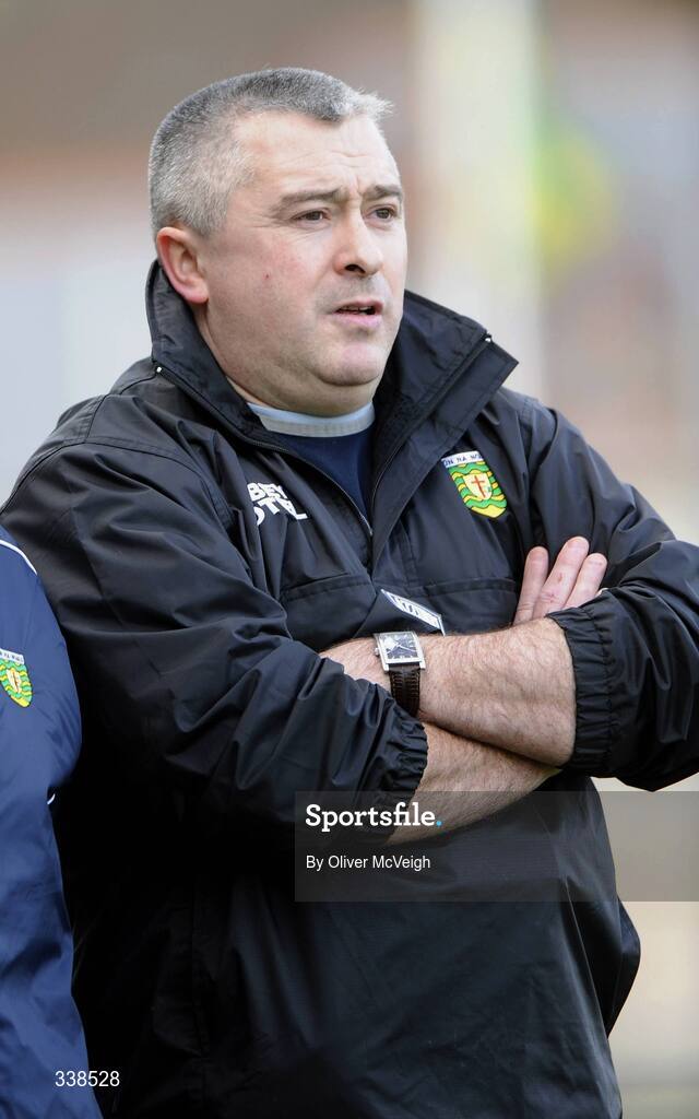 14 February 2009; Donegal assistant manager Tommy Ryan. Allianz GAA NFL Division 1 Round 2, Donegal v Mayo. Letterkenny, Co. Donegal. Picture credit: Oliver McVeigh / SPORTSFILE