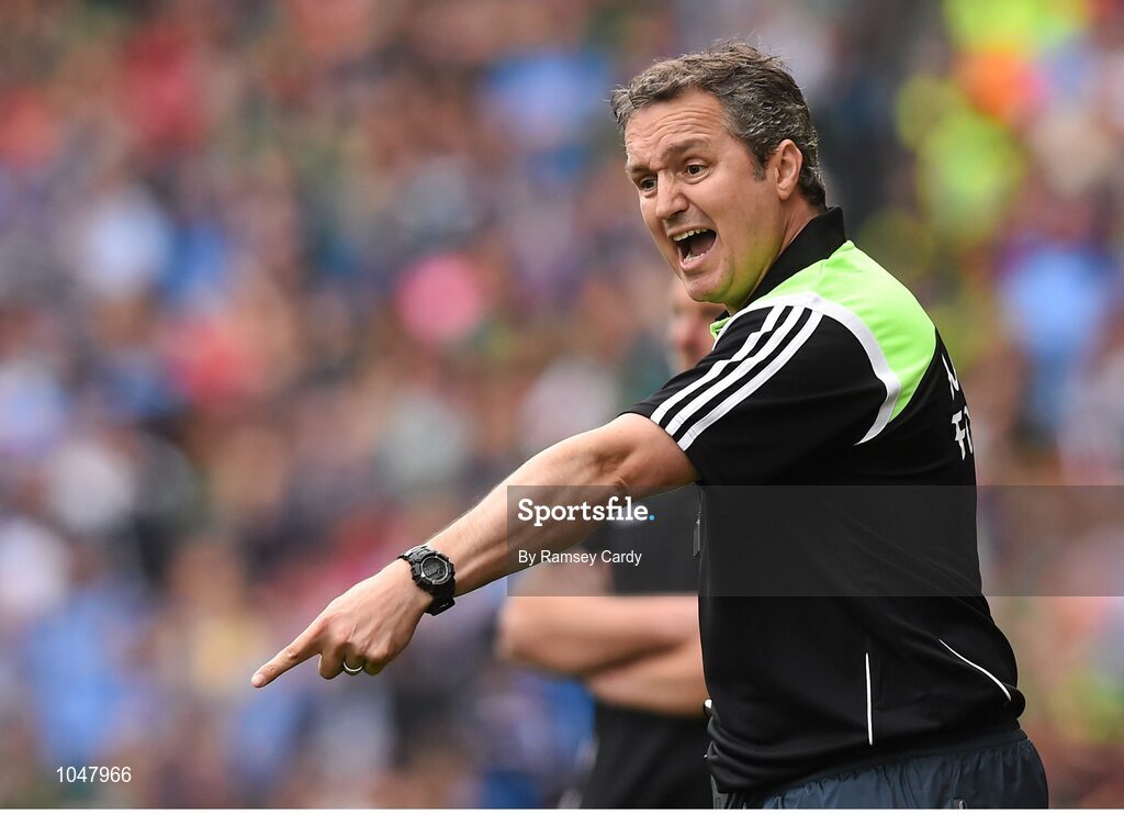 30 August 2015; Mayo joint manager Noel Connelly. GAA Football All-Ireland Senior Championship, Semi-Final, Dublin v Mayo, Croke Park, Dublin. Picture credit: Ramsey Cardy / SPORTSFILE