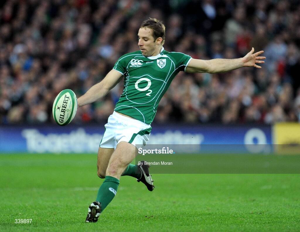 28 February 2009; Tomas O'Leary, Ireland. RBS Six Nations Rugby Championship, Ireland v England, Croke Park, Dublin. Picture credit: Brendan Moran / SPORTSFILE