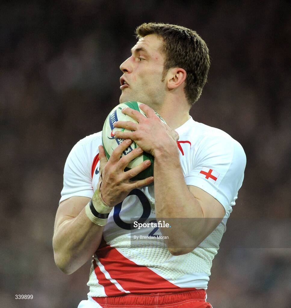 28 February 2009; Mark Cueto, England. RBS Six Nations Rugby Championship, Ireland v England, Croke Park, Dublin. Picture credit: Brendan Moran / SPORTSFILE