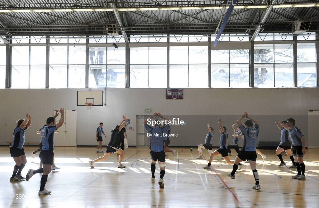 4 March 2009; Members of the Irish squad in action during training. UCC Mardyke Arena, Cork. Picture credit: Matt Browne / SPORTSFILE
