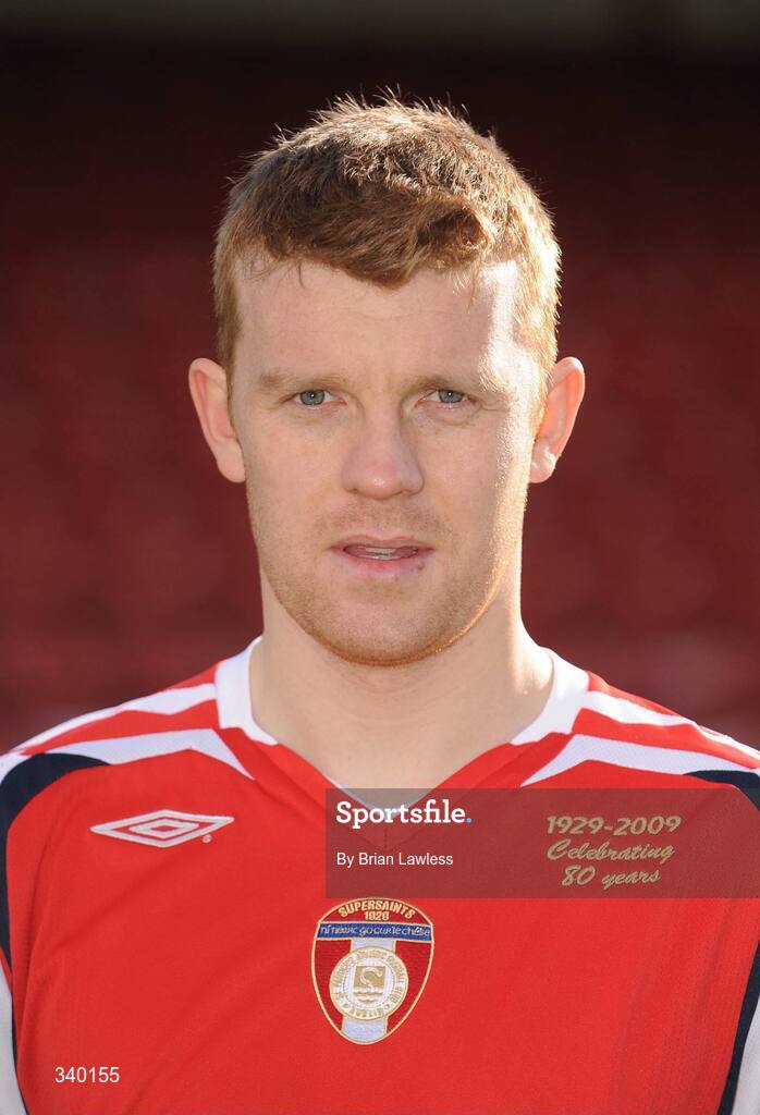 5 March 2009; Glen Fitzpatrick, St. Patrick's Athletic. Richmond Park, Dublin. Picture credit: Brian Lawless / SPORTSFILE
