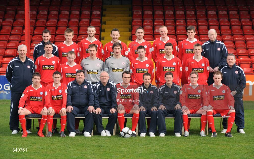 7 March 2009; The Shelbourne F.C. squad. Tolka Park, Dublin. Picture credit: Pat Murphy / SPORTSFILE