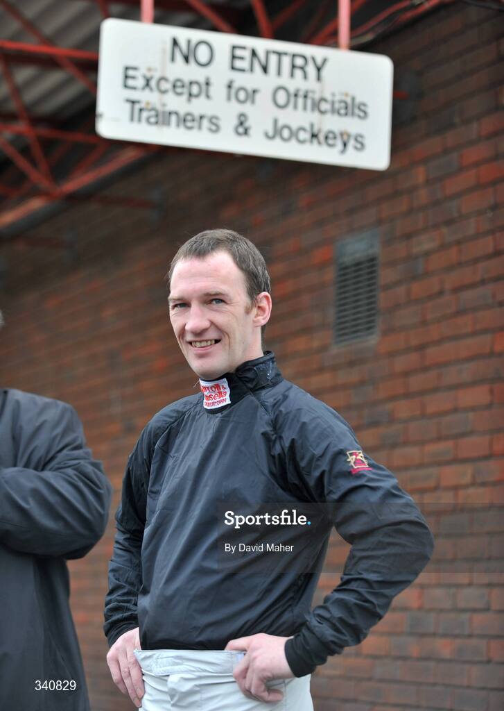 10 March 2009; Jockey Paul Carberry, ahead of the opening day of the Cheltenham Racing Festival 2009. Cheltenham Racing Festival - Tuesday, Prestbury Park, Cheltenham, Gloucestershire, England. Picture credit: David Maher / SPORTSFILE