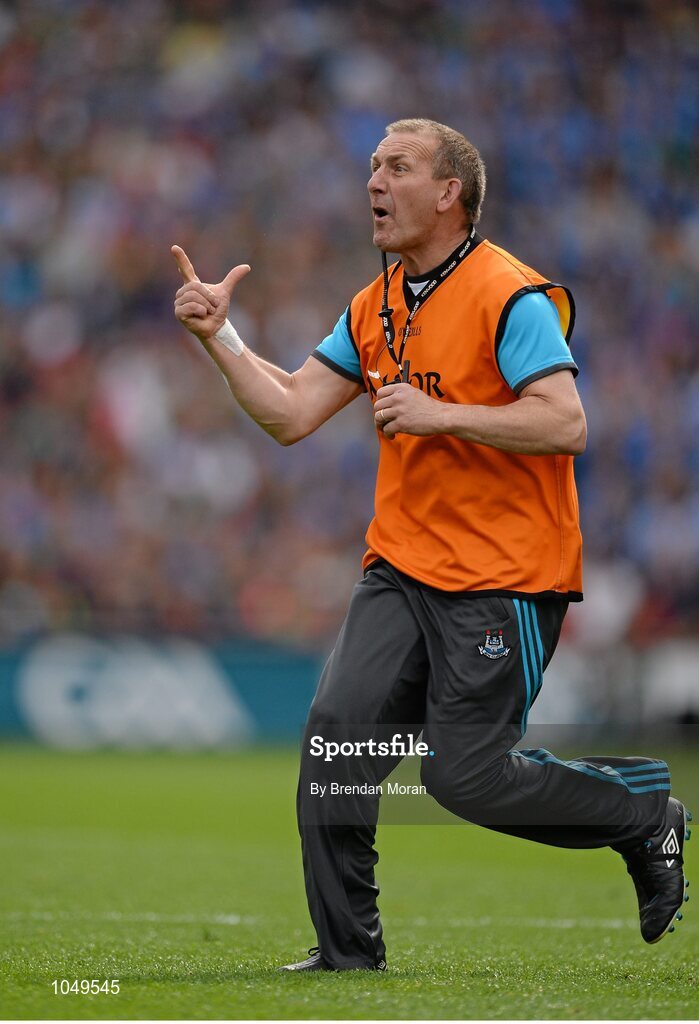 30 August 2015; Mick Deegan, Dublin selector. GAA Football All-Ireland Senior Championship, Semi-Final, Dublin v Mayo, Croke Park, Dublin. Picture credit: Brendan Moran / SPORTSFILE