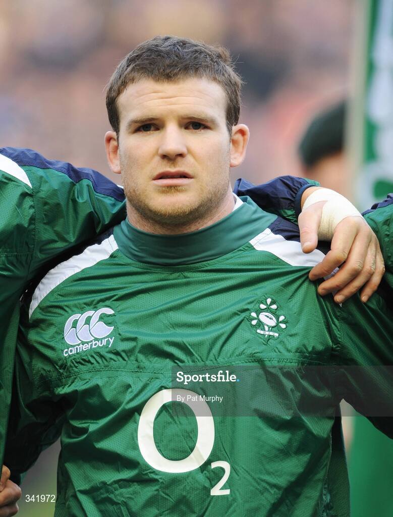 14 March 2009; Gordon D'Arcy, Ireland. RBS Six Nations Championship, Scotland v Ireland, Murrayfield Stadium, Edinburgh, Scotland. Picture credit: Pat Murphy / SPORTSFILE
