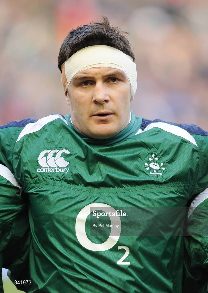 14 March 2009; David Wallace, Ireland. RBS Six Nations Championship, Scotland v Ireland, Murrayfield Stadium, Edinburgh, Scotland. Picture credit: Pat Murphy / SPORTSFILE