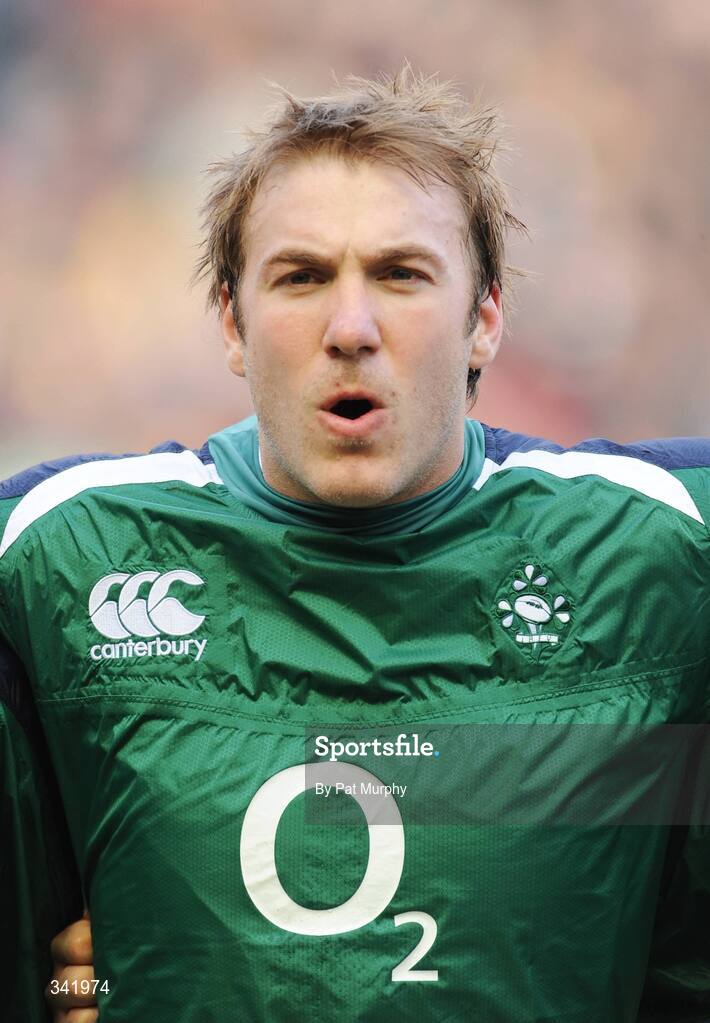 14 March 2009; Stephen Ferris, Ireland. RBS Six Nations Championship, Scotland v Ireland, Murrayfield Stadium, Edinburgh, Scotland. Picture credit: Pat Murphy / SPORTSFILE