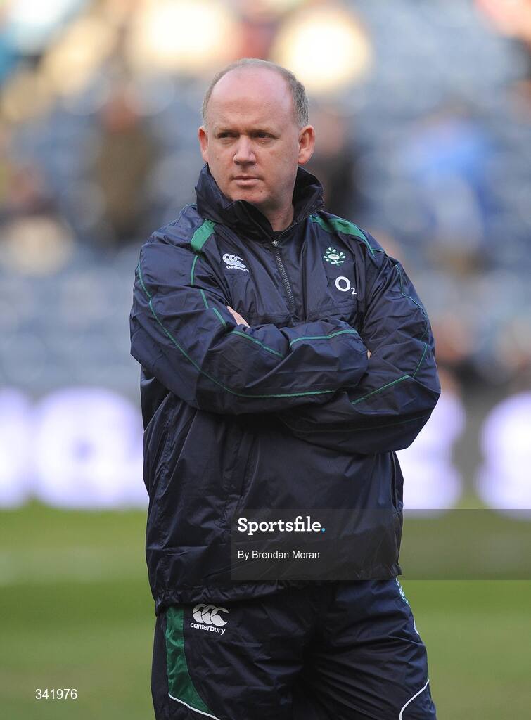 14 March 2009; Ireland head coach Declan Kidney. RBS Six Nations Championship, Scotland v Ireland, Murrayfield Stadium, Edinburgh, Scotland. Picture credit: Brendan Moran / SPORTSFILE