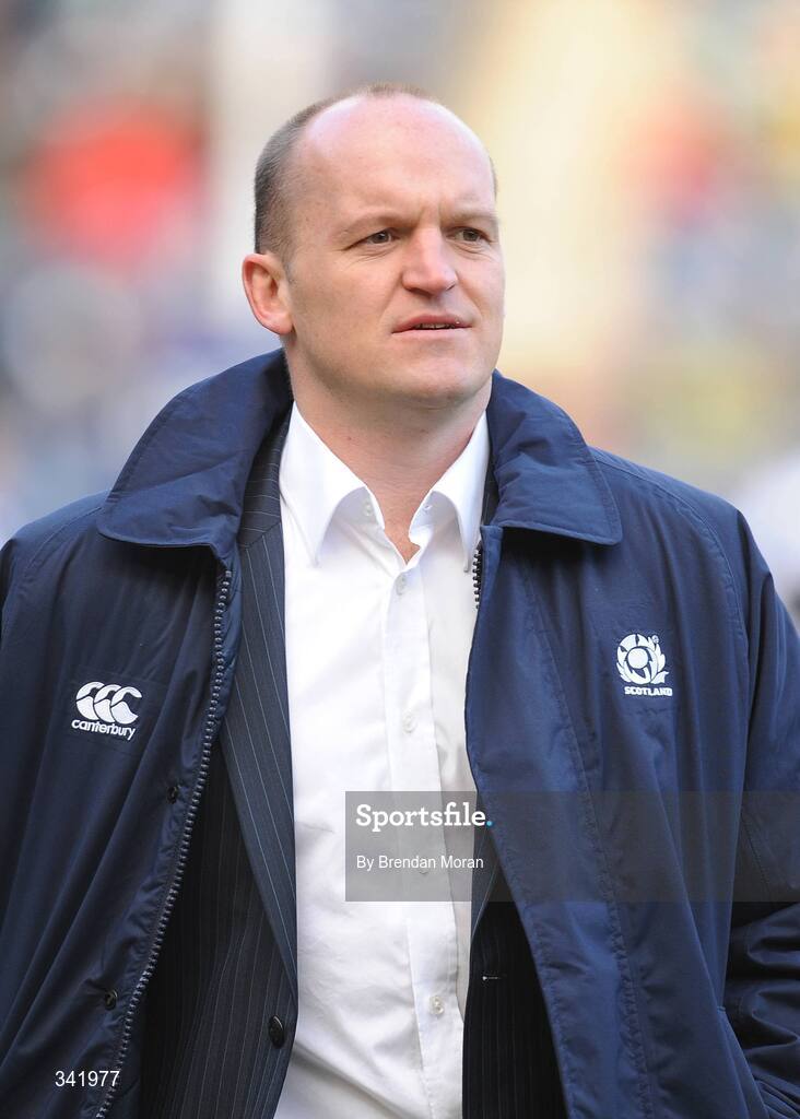 14 March 2009; Gregor Townsend, Scotland. RBS Six Nations Championship, Scotland v Ireland, Murrayfield Stadium, Edinburgh, Scotland. Picture credit: Brendan Moran / SPORTSFILE