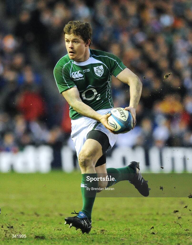14 March 2009; Brian O'Driscoll, Ireland. RBS Six Nations Championship, Scotland v Ireland, Murrayfield Stadium, Edinburgh, Scotland. Picture credit: Brendan Moran / SPORTSFILE