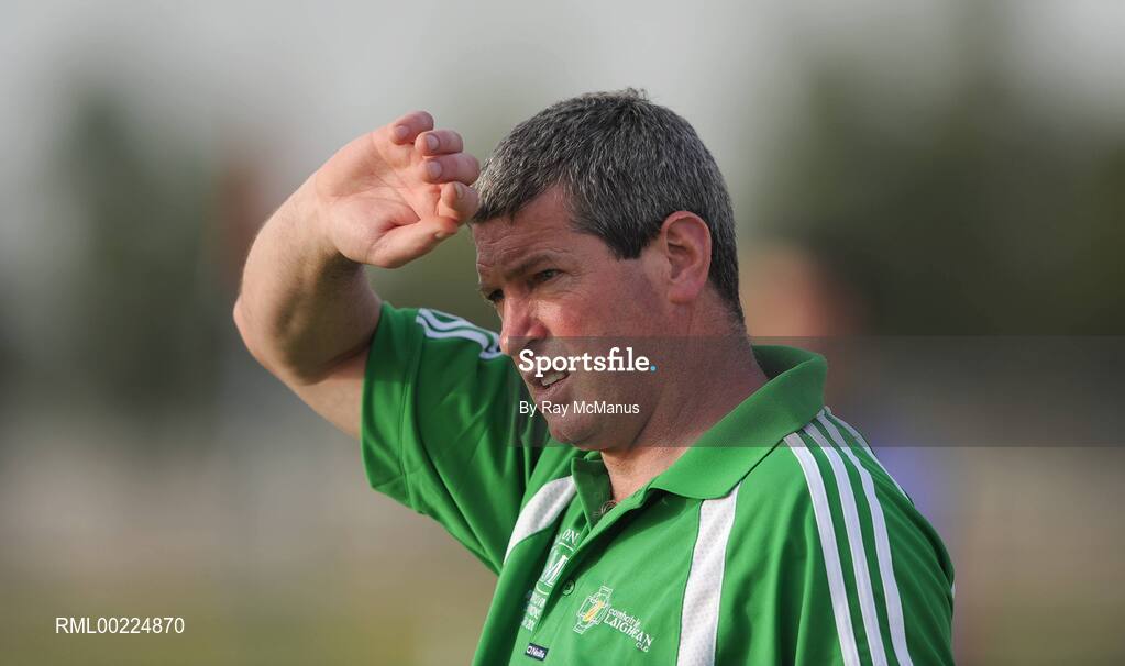 14 March 2009; Leinster manager John Conran watches the last few minutes of the game. M Donnelly Interprovincial Hurling Final presented by Etihad Airways, Leinster v Connacht, Ghantoot Racing and Polo Club, Abu Dhabi, United Arab Emirates. Picture credit: Ray McManus / SPORTSFILE