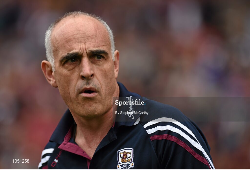 6 September 2015; Galway manager Anthony Cunningham ahead of the game. GAA Hurling All-Ireland Senior Championship Final, Kilkenny v Galway, Croke Park, Dublin. Picture credit: Stephen McCarthy / SPORTSFILE