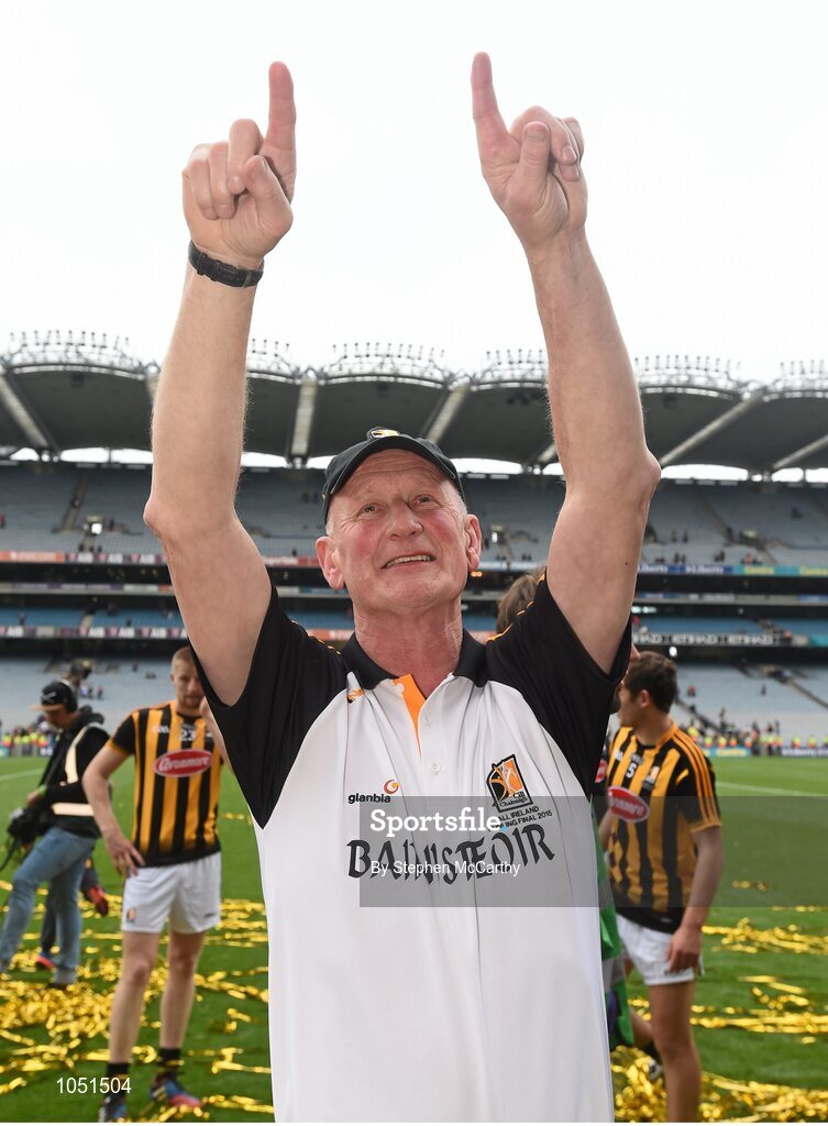 6 September 2015; Kilkenny manager Brian Cody following his side's victory. GAA Hurling All-Ireland Senior Championship Final, Kilkenny v Galway, Croke Park, Dublin. Picture credit: Stephen McCarthy / SPORTSFILE