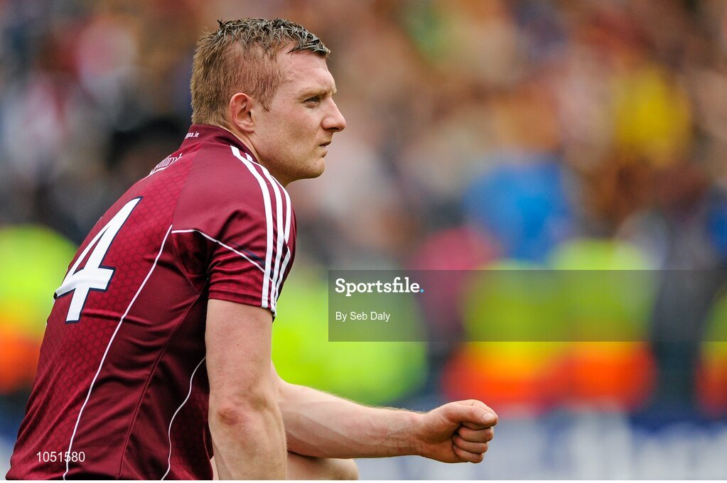 6 September 2015; Joe Canning, Galway, reacts after his team's defeat to Kilkenny. GAA Hurling All-Ireland Senior Championship Final, Kilkenny v Galway, Croke Park, Dublin. Picture credit: Seb Daly / SPORTSFILE