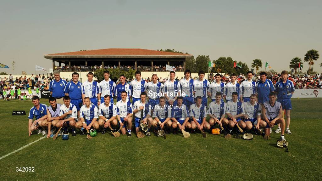 14 March 2009; The Connacht squad before the game. M Donnelly Interprovincial Hurling Final presented by Etihad Airways, Leinster v Connacht, Ghantoot Racing and Polo Club, Abu Dhabi, United Arab Emirates. Picture credit: Ray McManus / SPORTSFILE