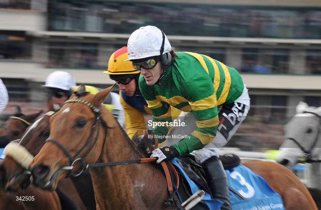 10 March 2009; Binocular, with Tony McCoy up, during the Smurfit Kappa Champion Hurdle. Cheltenham Racing Festival - Tuesday, Prestbury Park, Cheltenham, Gloucestershire, England. Picture credit: Stephen McCarthy / SPORTSFILE