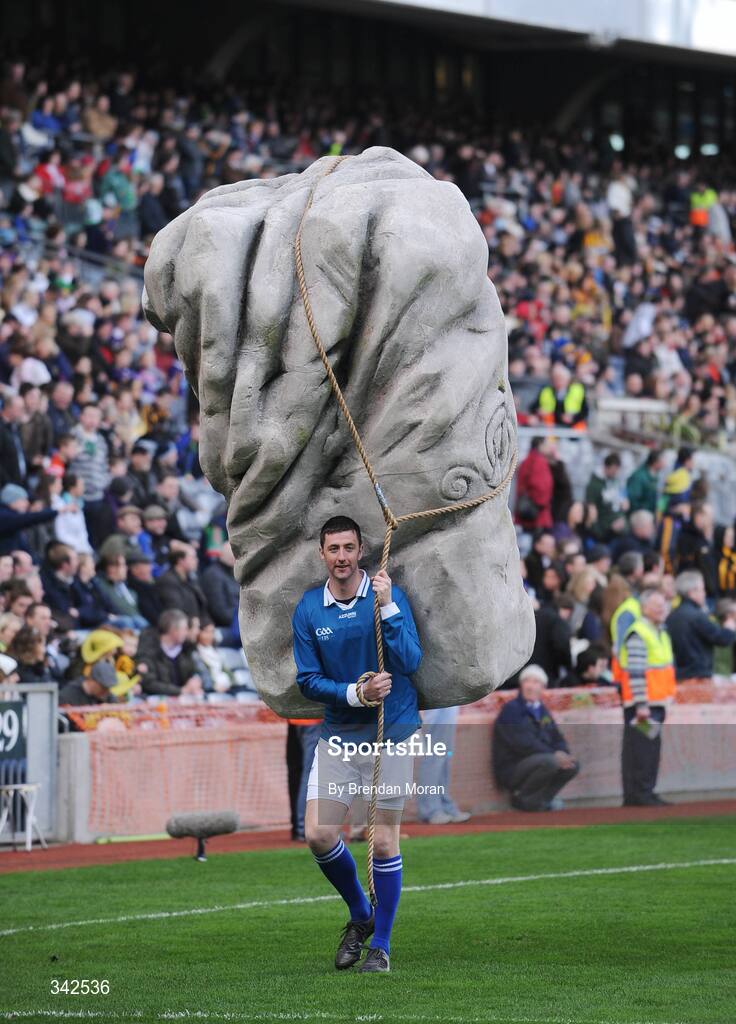 17 March 2009; A general view of celebrations entitled 'Monumental Moments’ from the St. Patrick’s Day Festival, in Croke Park, as part of the GAA's 125th Anniversary. AIB All-Ireland Senior Club Football Championship Final, Croke Park, Dublin. Picture credit: Brendan Moran / SPORTSFILE