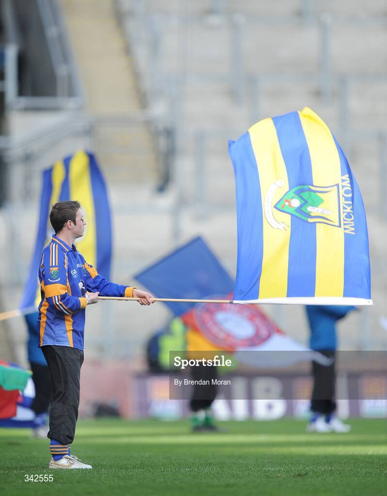 17 March 2009; A general view of celebrations entitled 'Monumental Moments’ from the St. Patrick’s Day Festival, in Croke Park, as part of the GAA's 125th Anniversary. AIB All-Ireland Senior Club Football Championship Final, Croke Park, Dublin. Picture credit: Brendan Moran / SPORTSFILE