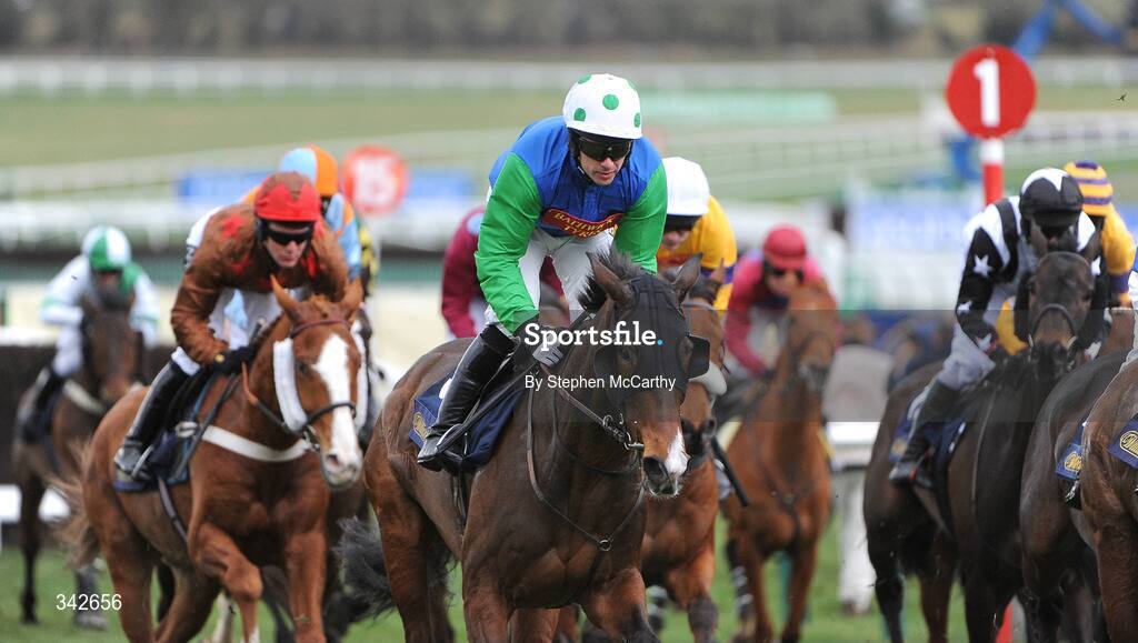 10 March 2009; Comply or Die, with Timmy Murphy up, during the William Hill Trophy Handicap Chase. Cheltenham Racing Festival - Tuesday, Prestbury Park, Cheltenham, Gloucestershire, England. Picture credit: Stephen McCarthy / SPORTSFILE
