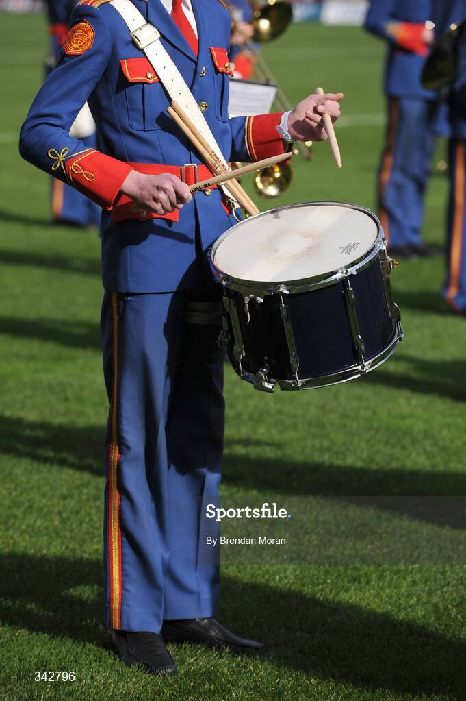 17 March 2009; A general view of the Artane Band. AIB All-Ireland Senior Club Hurling Championship Final, Portumna, Co. Galway v De La Salle, Waterford, Croke Park, Dublin. Picture credit: Brendan Moran / SPORTSFILE