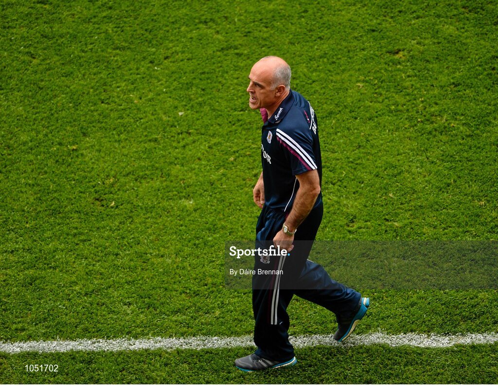 6 September 2015; Galway manager Anthony Cunningham. GAA Hurling All-Ireland Senior Championship Final, Kilkenny v Galway, Croke Park, Dublin.Picture credit: Dáire Brennan / SPORTSFILE