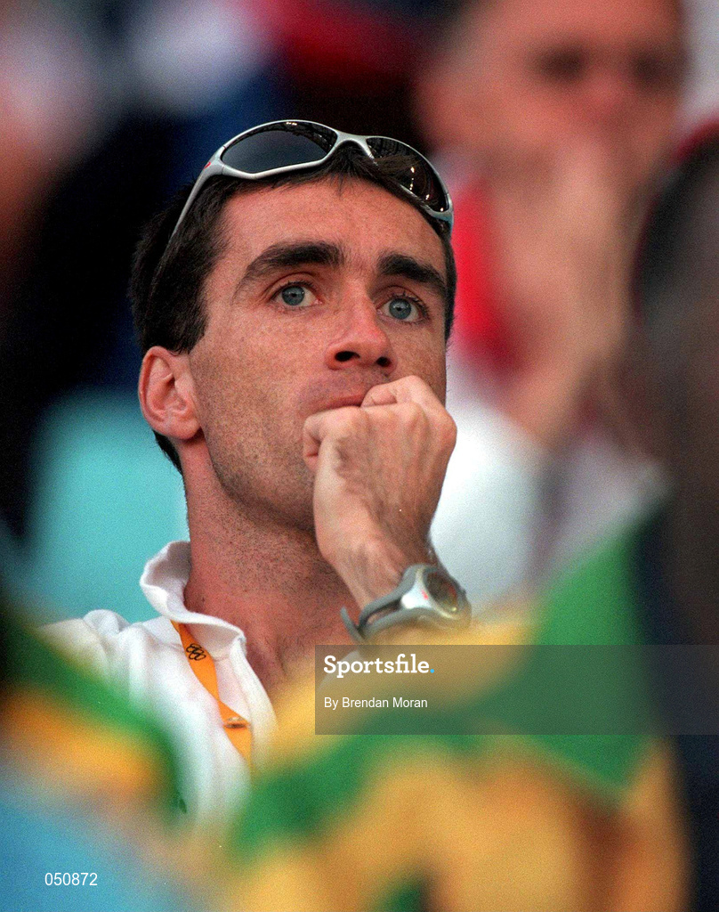 23 September 2000;  Mark Carroll of Ireland who competed in the Men's 5000m Stadium Australia, Sydney Olympic Park, Homebush Bay, Sydney, Australia. Photo by Brendan Moran/Sportsfile
