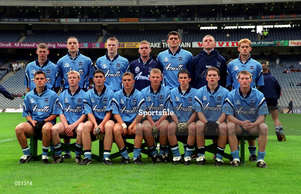 30 July 2000; Dublin minor football team. Dublin v Westmeath, Leinster minor football final, Croke Park, Dublin. Picture credit; Ray McManus/SPORTSFILE