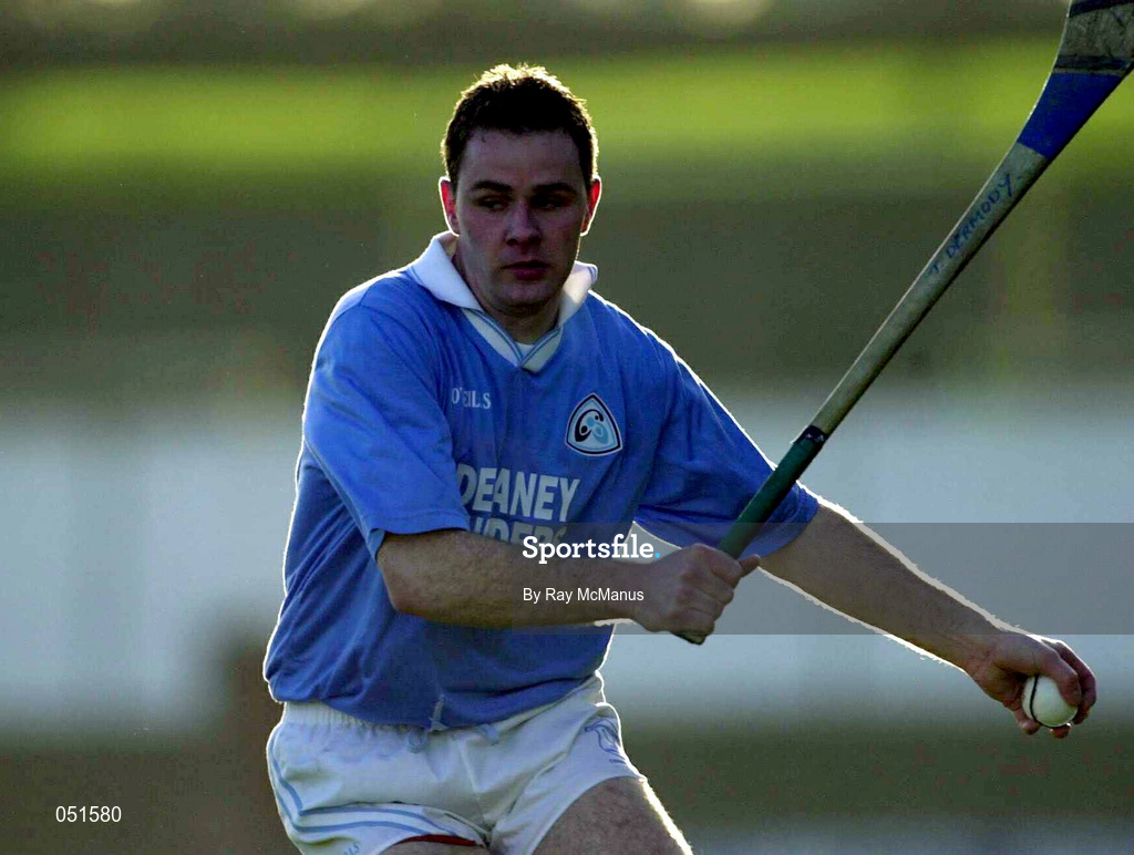 26 November 2000; Tomas Dermody of Graigue Ballycallan during the AIB Leinster Senior Hurling Championship Final between Graigue Ballycallan and University College Dublin at Nowlan Park in Kilkenny. Photo by Ray McManus/Sportsfile