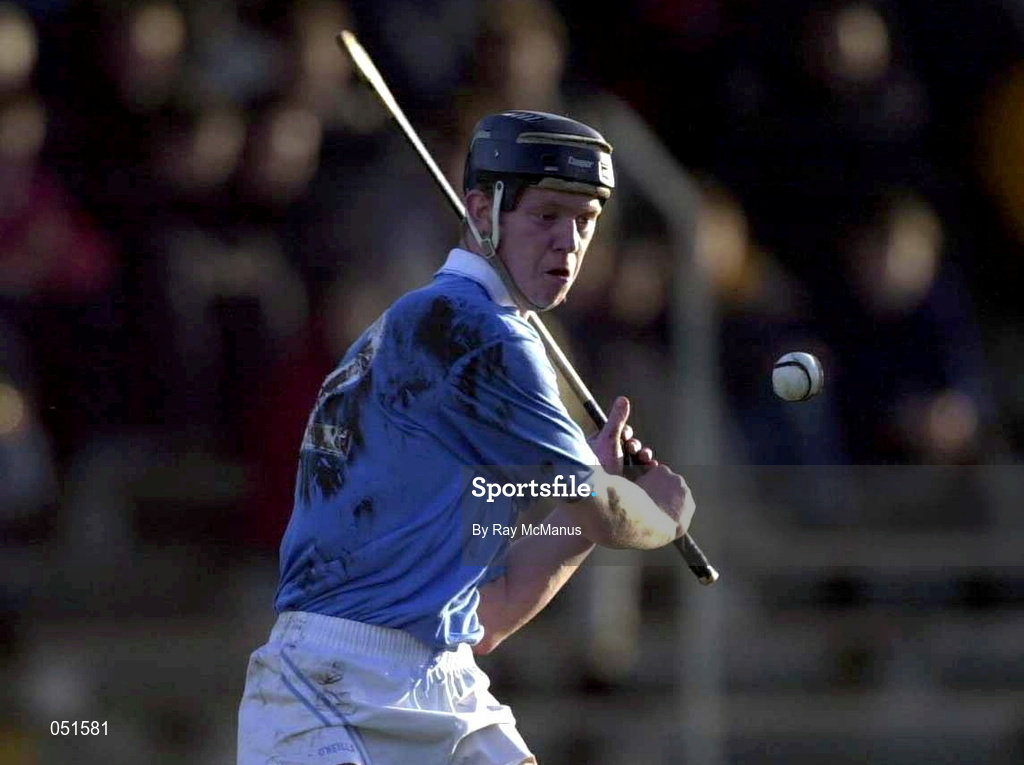 26 November 2000; Micheal Hoyne of Graigue Ballycallan during the AIB Leinster Senior Hurling Championship Final between Graigue Ballycallan and University College Dublin at Nowlan Park in Kilkenny. Photo by Ray McManus/Sportsfile