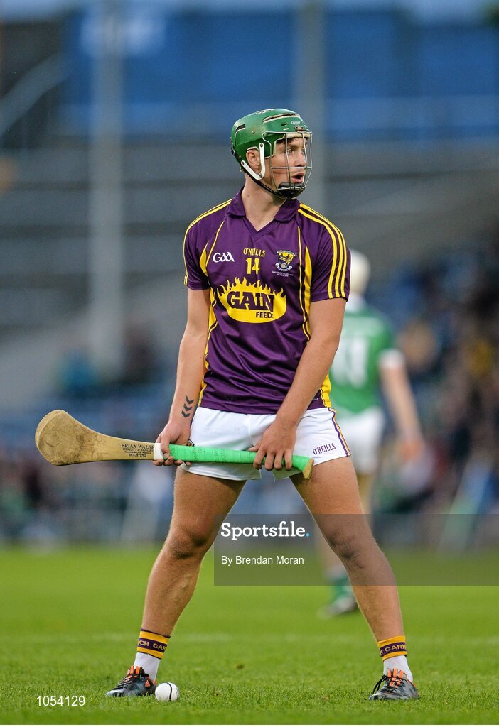 12 September 2015; Conor McDonald, Wexford. Bord Gais Energy GAA Hurling All-Ireland U21 Championship Final, Limerick v Wexford, Semple Stadium, Thurles, Co. Tipperary. Picture credit: Brendan Moran / SPORTSFILE